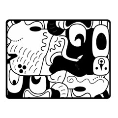 Mexico Double Sided Fleece Blanket (small)  by Valentinaart