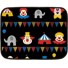 Circus  Fleece Blanket (mini) by Valentinaart