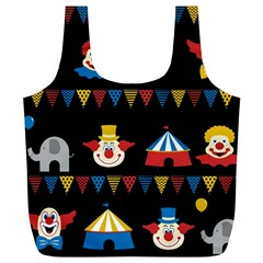 Circus  Full Print Recycle Bags (l)  by Valentinaart