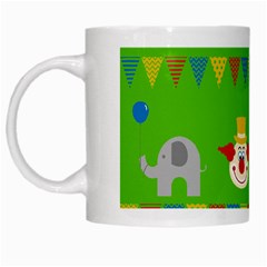 Circus White Mugs by Valentinaart