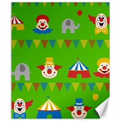 Circus Canvas 8  X 10  by Valentinaart