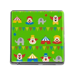 Circus Memory Card Reader (square) by Valentinaart