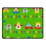 Circus Double Sided Fleece Blanket (Small)  45 x34  Blanket Front