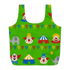 Circus Full Print Recycle Bags (l)  by Valentinaart