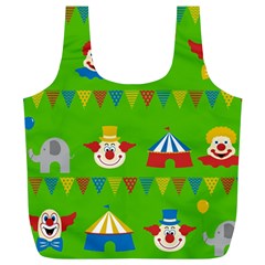 Circus Full Print Recycle Bags (l)  by Valentinaart