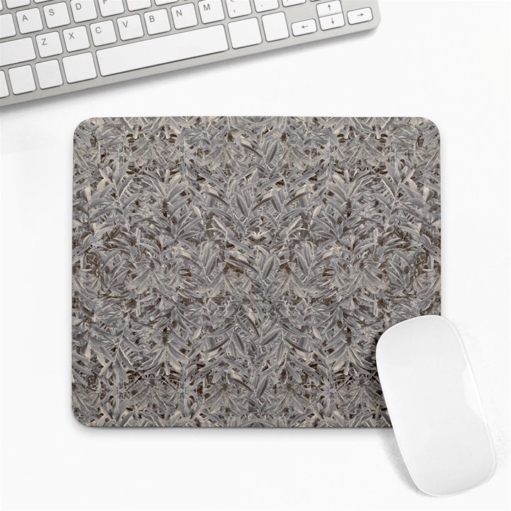 Silver Tropical Print Large Mousepads