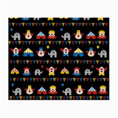 Circus Small Glasses Cloth (2-side) by Valentinaart