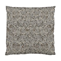 Silver Tropical Print Standard Cushion Case (one Side) by dflcprints