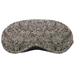 Silver Tropical Print Sleeping Masks by dflcprints