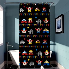 Circus Shower Curtain 36  X 72  (stall)  by Valentinaart