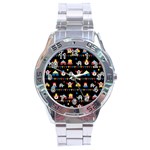 Circus Stainless Steel Analogue Watch Front