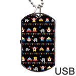 Circus Dog Tag USB Flash (One Side) Front