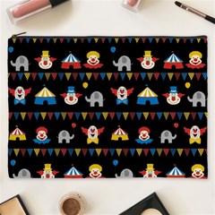 Circus Cosmetic Bag (xxxl)  by Valentinaart