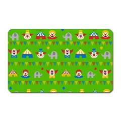 Circus Magnet (rectangular) by Valentinaart