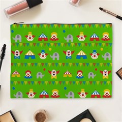 Circus Cosmetic Bag (xl) by Valentinaart