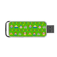 Circus Portable Usb Flash (two Sides) by Valentinaart