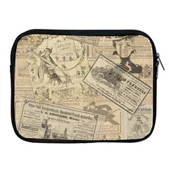 Vintage Newspaper  Apple Ipad 2/3/4 Zipper Cases