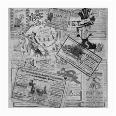 Vintage newspaper  Medium Glasses Cloth (2-Side)