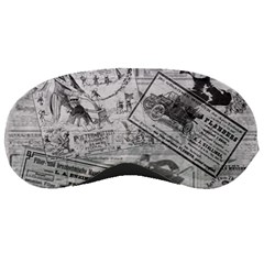 Vintage newspaper  Sleeping Masks