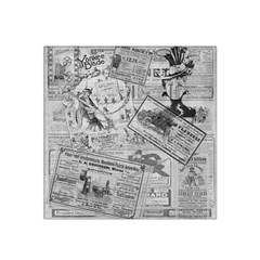 Vintage newspaper  Satin Bandana Scarf