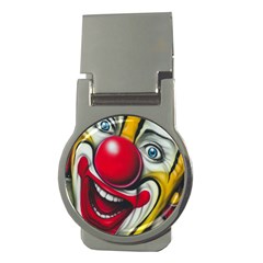 Clown Money Clips (round)  by Valentinaart