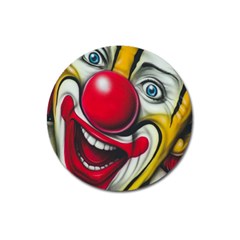 Clown Magnet 3  (round) by Valentinaart