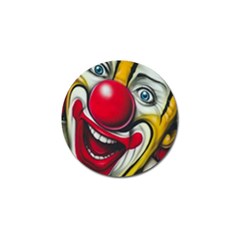 Clown Golf Ball Marker by Valentinaart