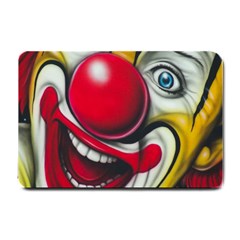 Clown Small Doormat  by Valentinaart