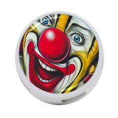 Clown 4-port Usb Hub (one Side) by Valentinaart