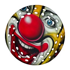 Clown Ornament (round Filigree) by Valentinaart