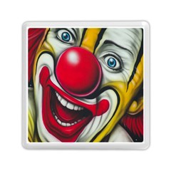 Clown Memory Card Reader (square)  by Valentinaart