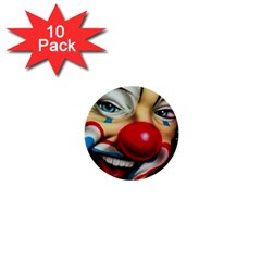 Clown 1  Mini Buttons (10 Pack)  by Valentinaart