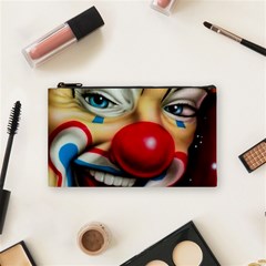 Clown Cosmetic Bag (small)  by Valentinaart