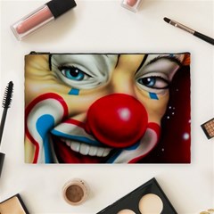 Clown Cosmetic Bag (large)  by Valentinaart