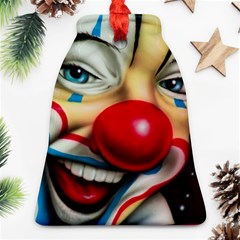 Clown Bell Ornament (two Sides) by Valentinaart