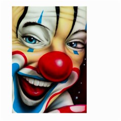 Clown Large Garden Flag (two Sides) by Valentinaart