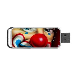 Clown Portable Usb Flash (two Sides) by Valentinaart