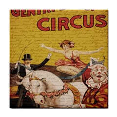 Vintage circus  Tile Coasters