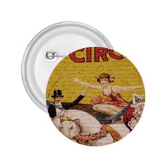 Vintage circus  2.25  Buttons