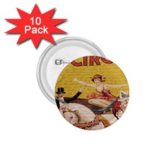 Vintage circus  1.75  Buttons (10 pack)