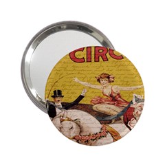 Vintage circus  2.25  Handbag Mirrors