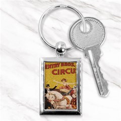 Vintage circus  Key Chains (Rectangle) 