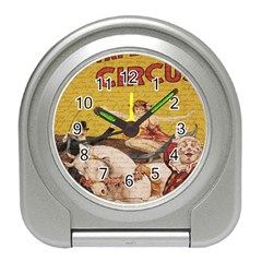 Vintage circus  Travel Alarm Clocks