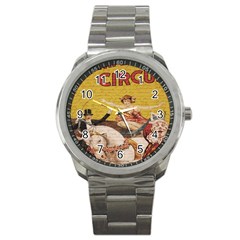 Vintage circus  Sport Metal Watch