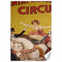 Vintage circus  Canvas 12  x 18  