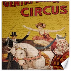 Vintage circus  Canvas 16  x 16  