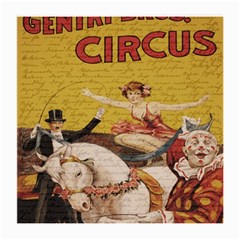 Vintage circus  Medium Glasses Cloth