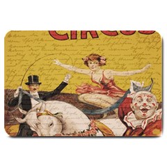 Vintage circus  Large Doormat 