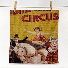 Vintage circus  Face Towel