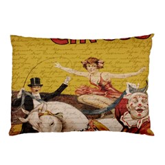 Vintage Circus  Pillow Case by Valentinaart